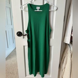 Aritzia Sundeh Bodycon Dress. Color - Green. Size - XL.